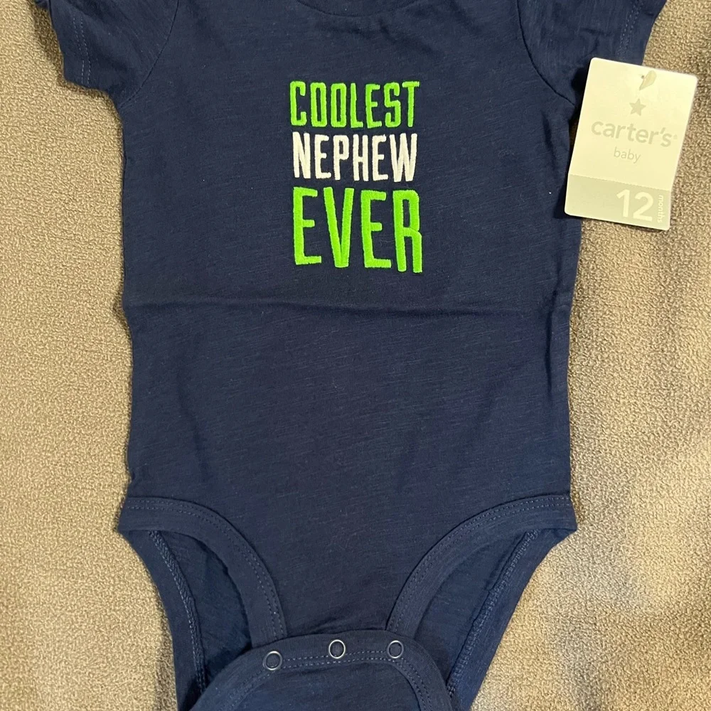 Infant Boys Sweater and Onesie 6-12M